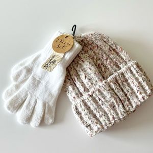 Quagga Chunky Beanie & Glove Set